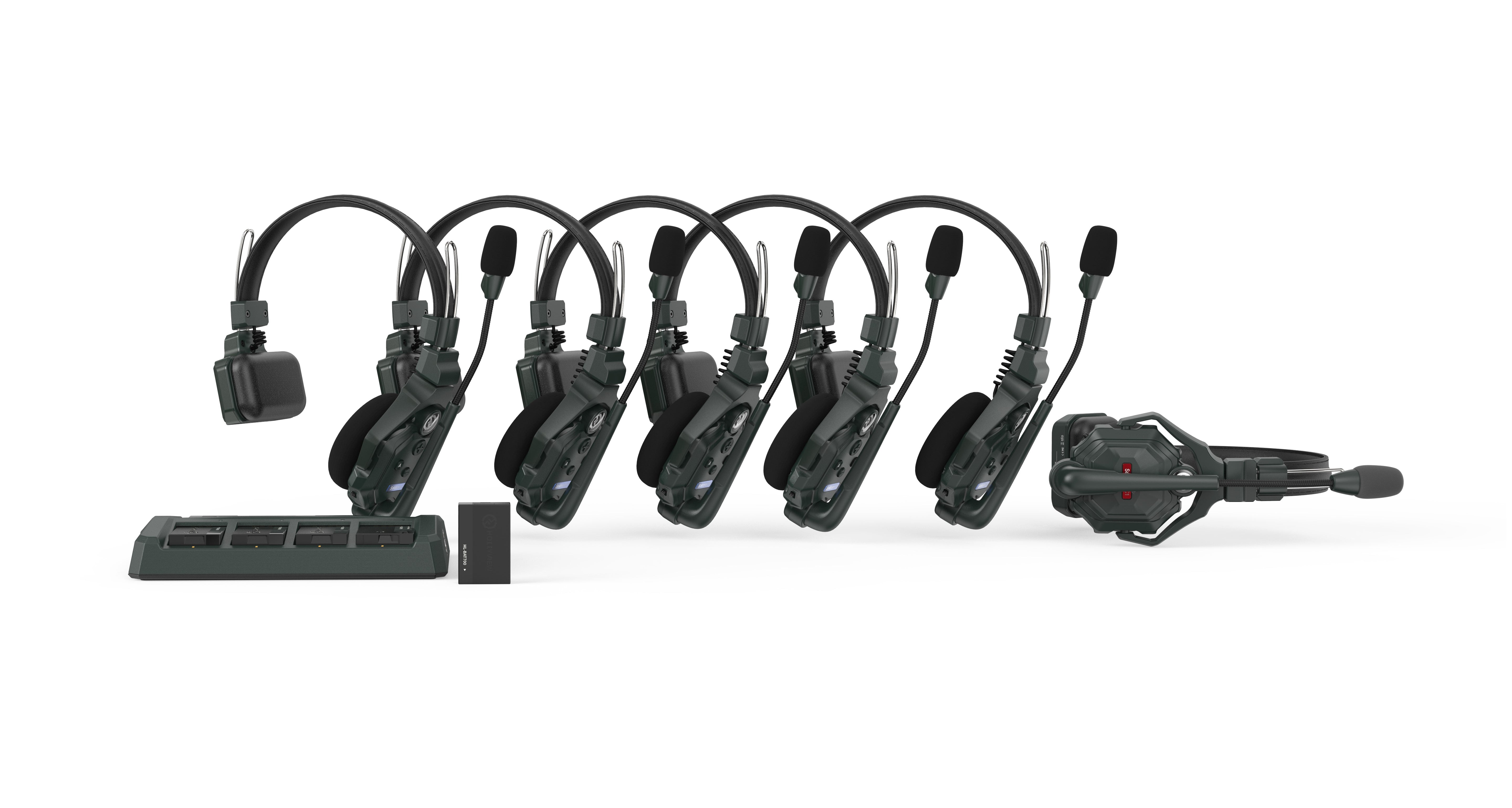 Hollyland Solidcom C1 Full Duplex Wireless Intercom System with 6 headsets HL-Solidcom C1-6S