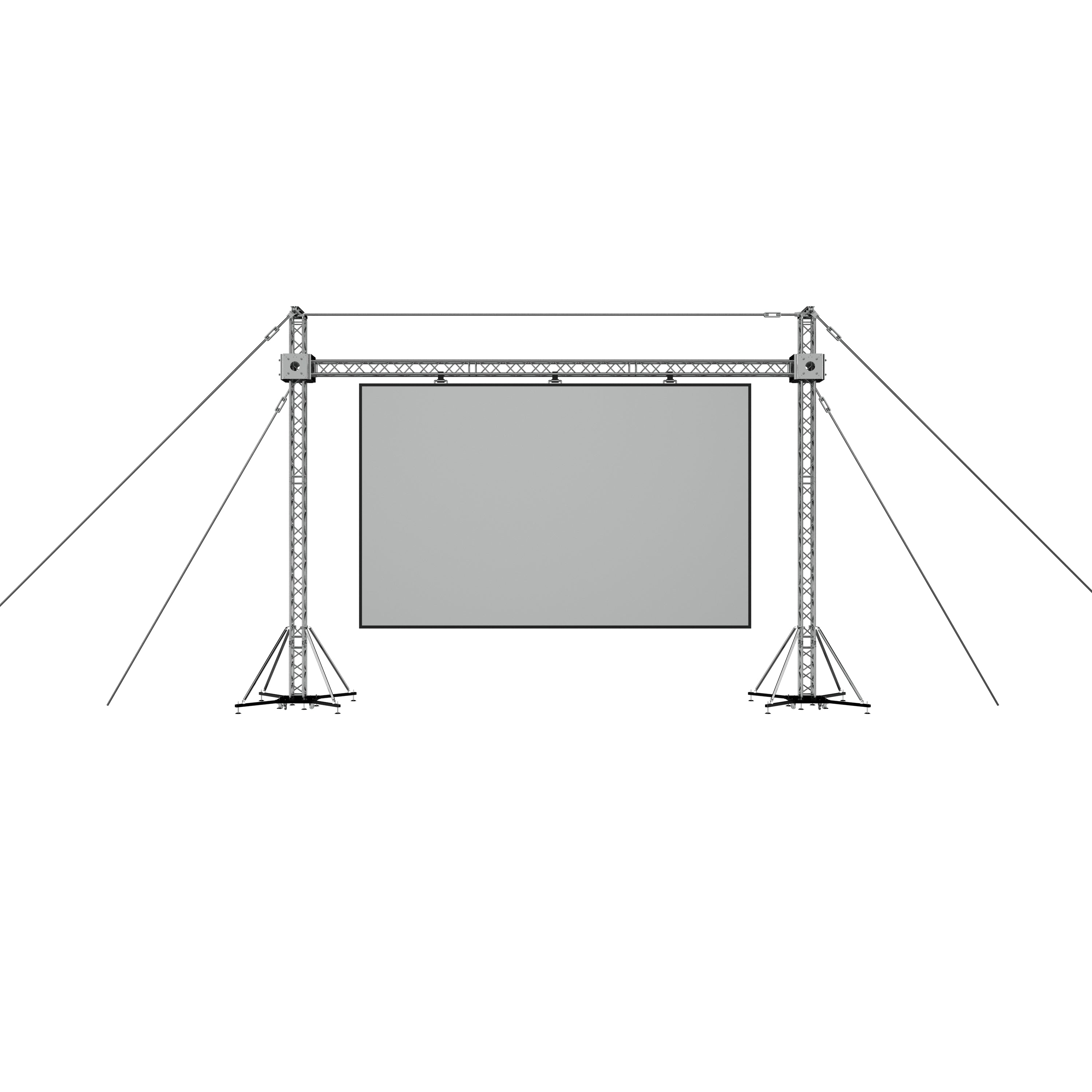 Pro X LED Screen Display Panel Video Fly Wall Truss Ground Support System 30'W x 23'H with Hoist XTP-GS3023