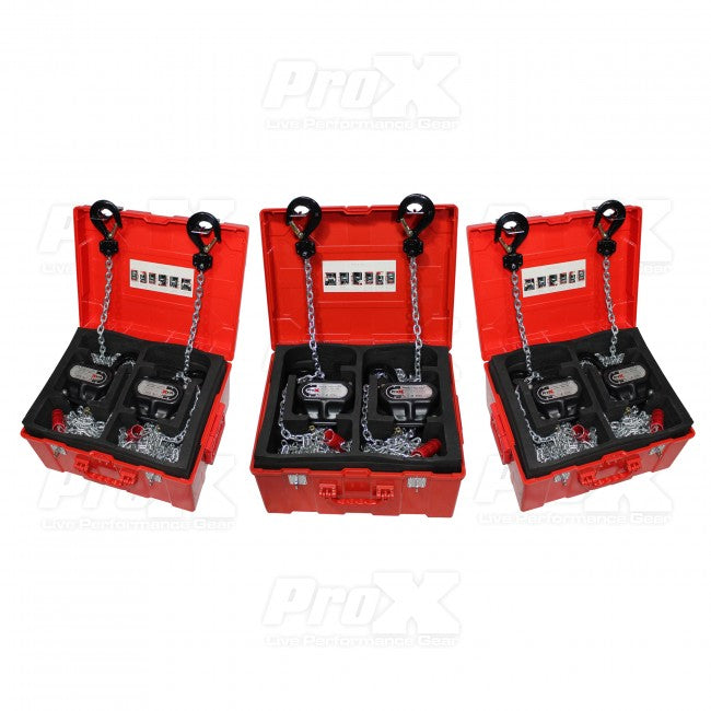 Pro X 12D PR2 Stage Roofing System with 7 Ft Speaker Wings and 6 Chain Hoists | 30 Ft W x 20 Ft L x 23 Ft H XTP-GS302023-PR2-12D