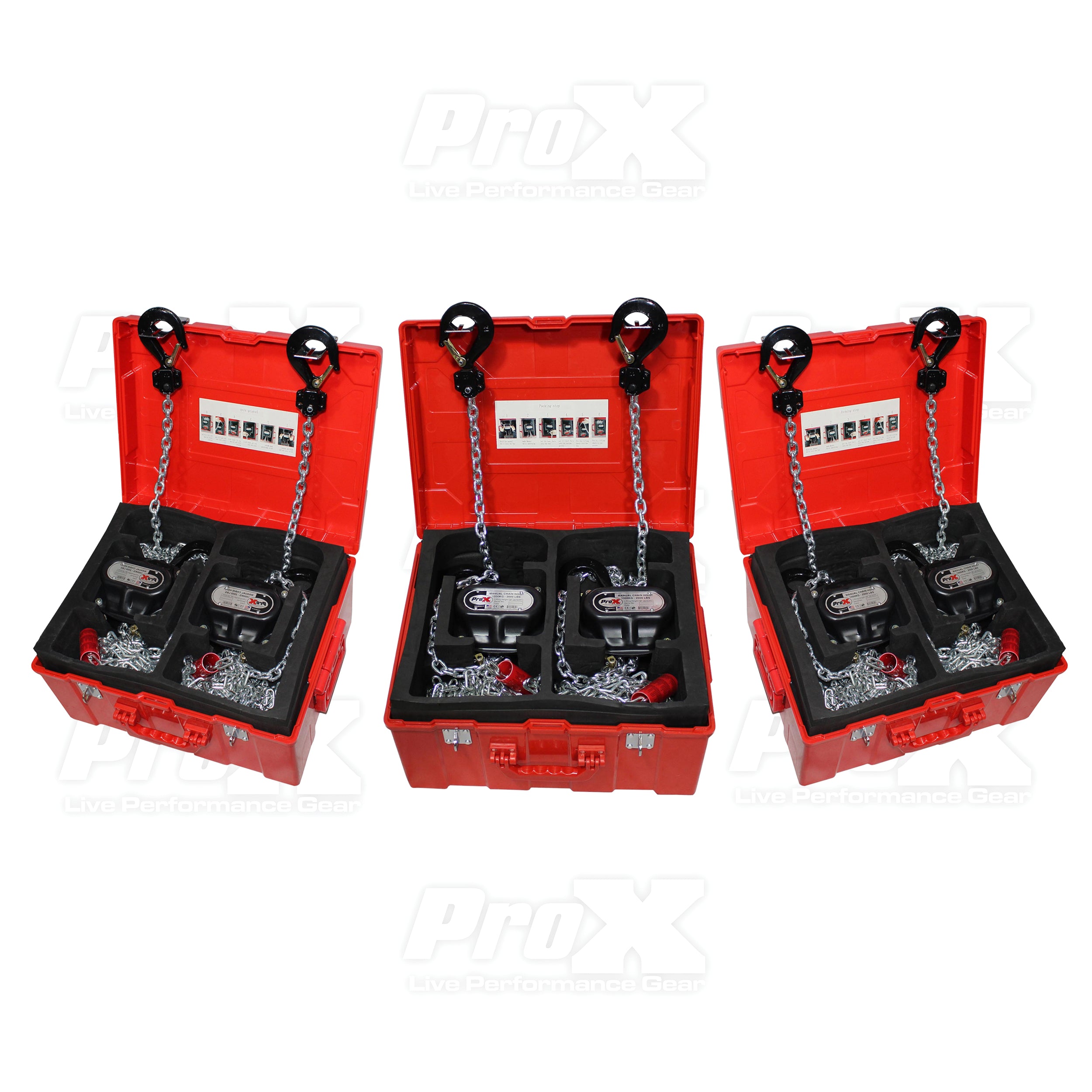 Pro X 12D PR3 Stage Roofing System with 7 Ft Speaker Wings and 6 Chain Hoists | 30 Ft W x 20 Ft L x 23 Ft H XTP-GS302023-PR3-12D