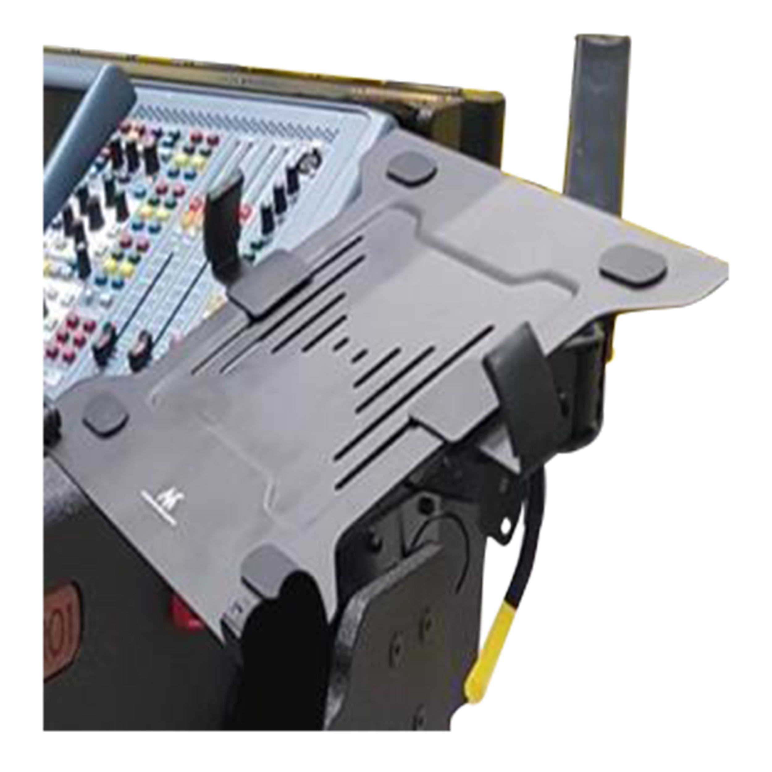 Pro X Flip-Ready Easy Detachable Retracting Case With 2U for Yamaha PM3 RIVAGE Console by ZCase Custom Order XZF-YPM3 RIVAGE D2X2U