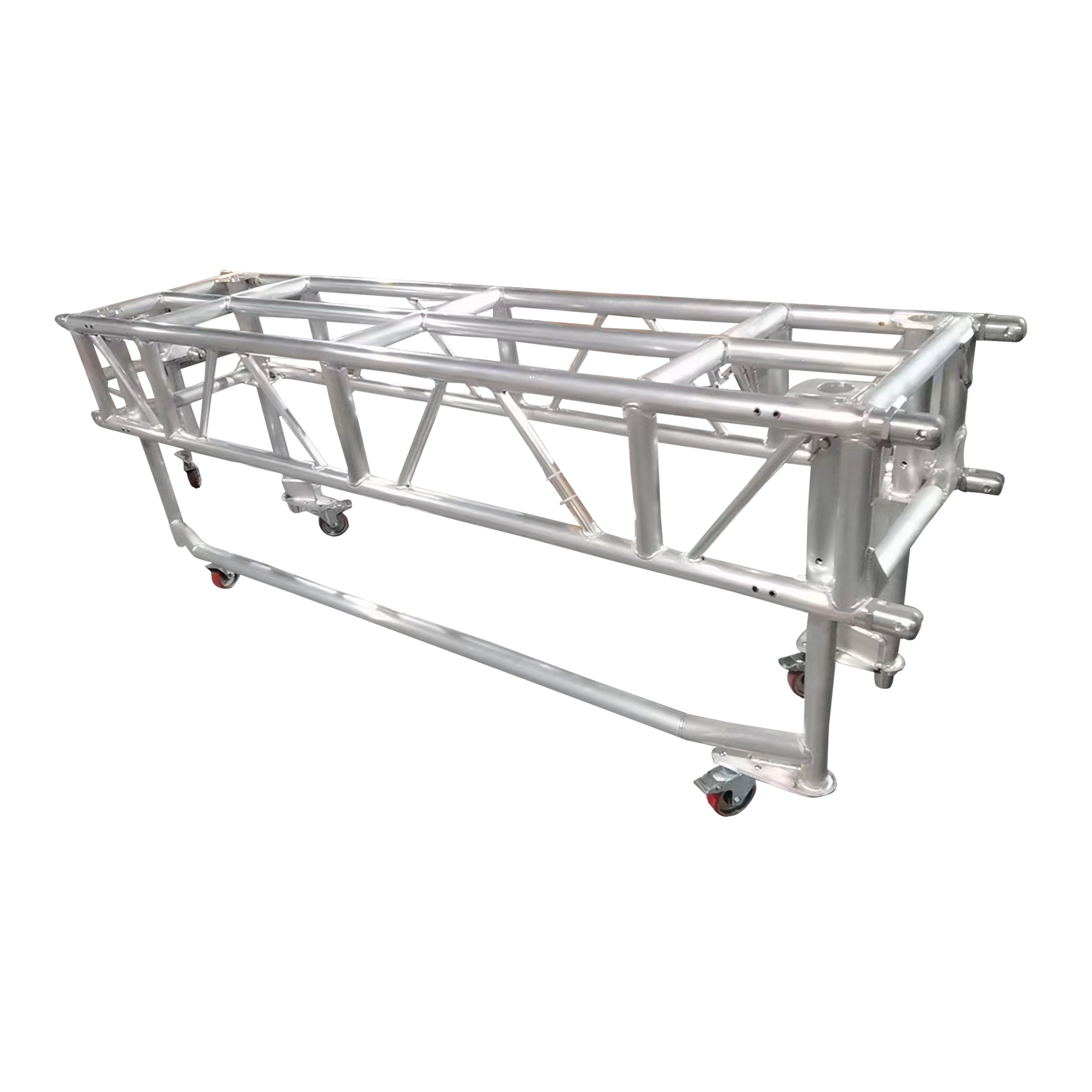 Pro X 10' FT Pre-Rig Rectangular Truss Segment with Removable Rolling Base System XT-PRERIG10FT