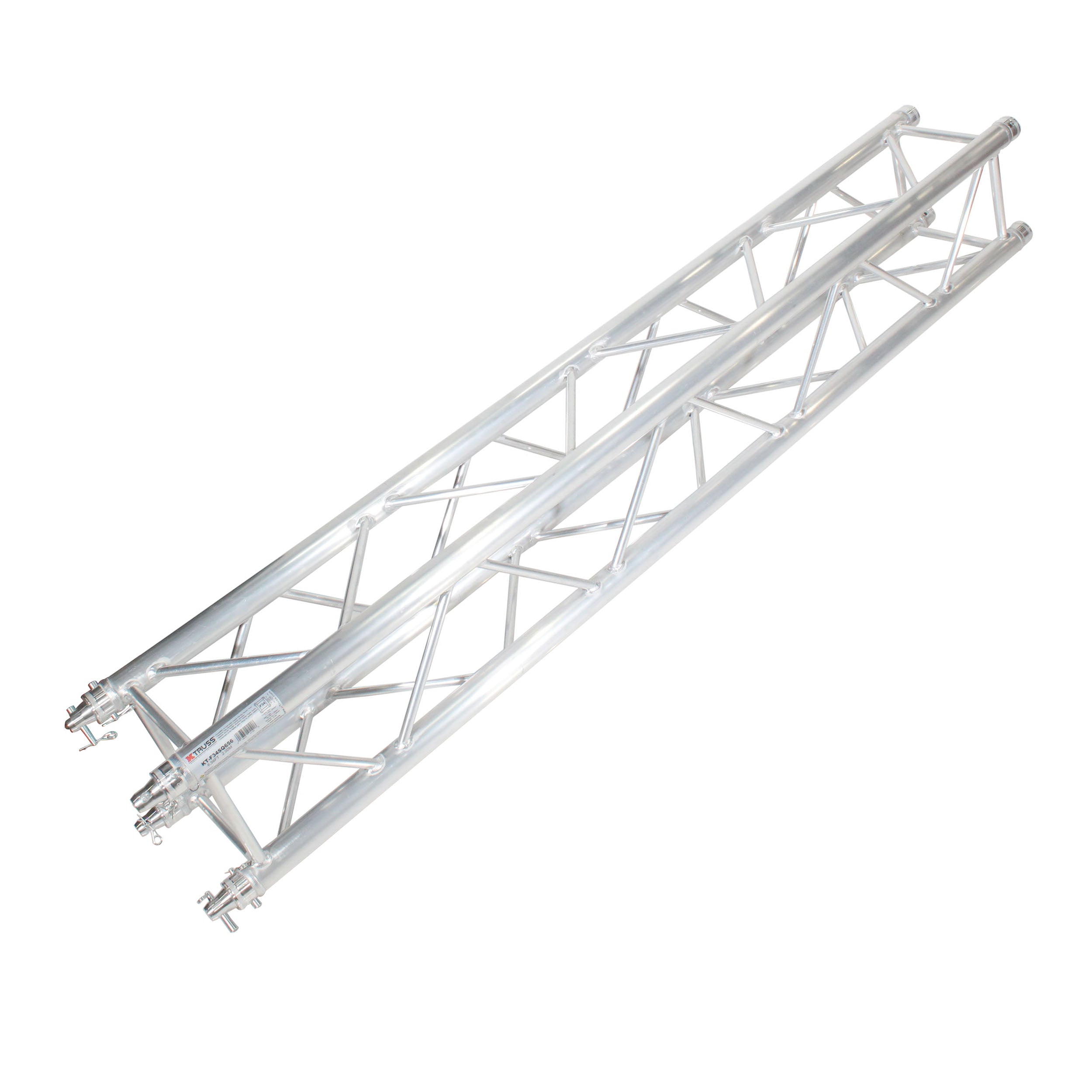 ProX K-Truss 6.56 Lightweight Square Truss Totem Full Package Includes White Scrim, Top Plate and Base Plate KT-SQ656TOTEMTCX2