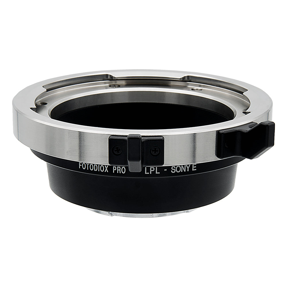 Fotodiox Pro Lens Mount Adapter - Compatible with Arri LPL (Large Positive Lock) Mount Lenses to Sony Alpha E-Mount Mirrorless Cameras LPL-SNE-P