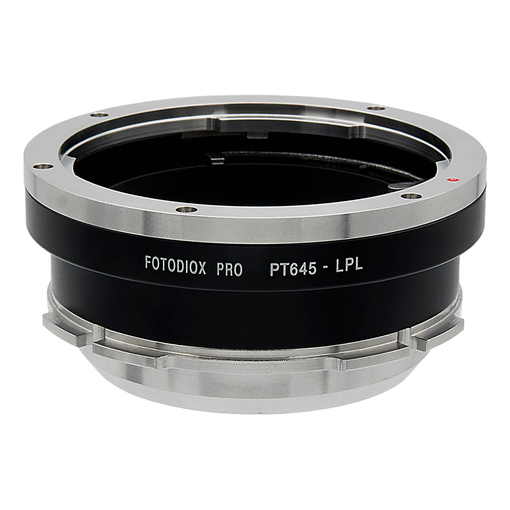 Fotodiox Pro Lens Mount Adapter - Compatible with Pentax 645 (P645) Mount SLR Lenses to Arri LPL (Large Positive Lock) Mount Cameras P645-LPL-P