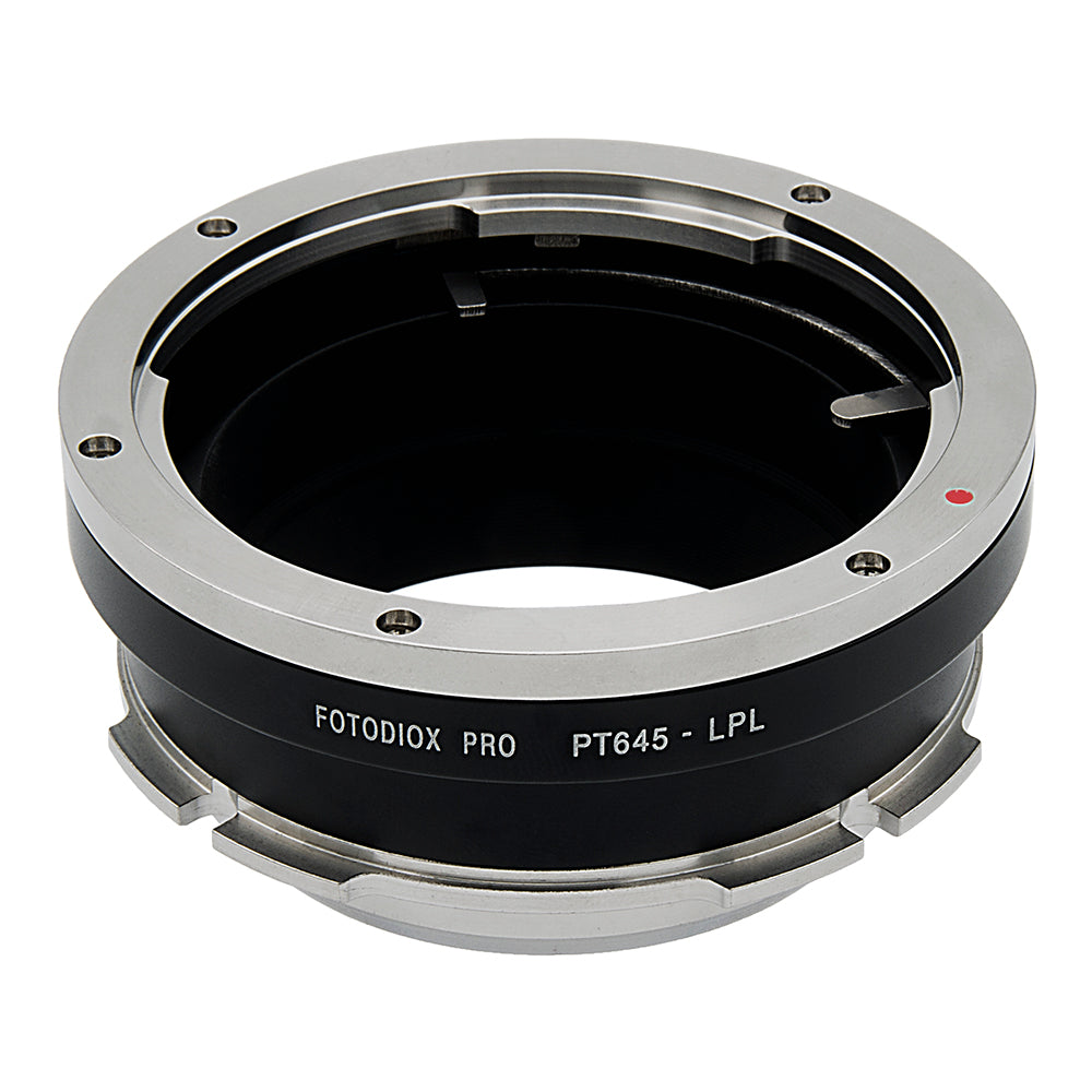 Fotodiox Pro Lens Mount Adapter - Compatible with Pentax 645 (P645) Mount SLR Lenses to Arri LPL (Large Positive Lock) Mount Cameras P645-LPL-P