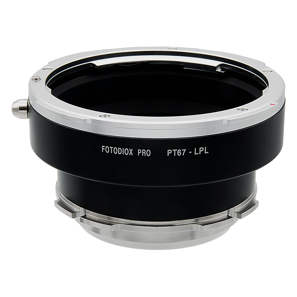 Fotodiox Pro Lens Mount Adapter - Compatible with Pentax 6x7 (P67, PK67) Mount SLR Lenses to Arri LPL (Large Positive Lock) Mount Cameras P67-LPL-P