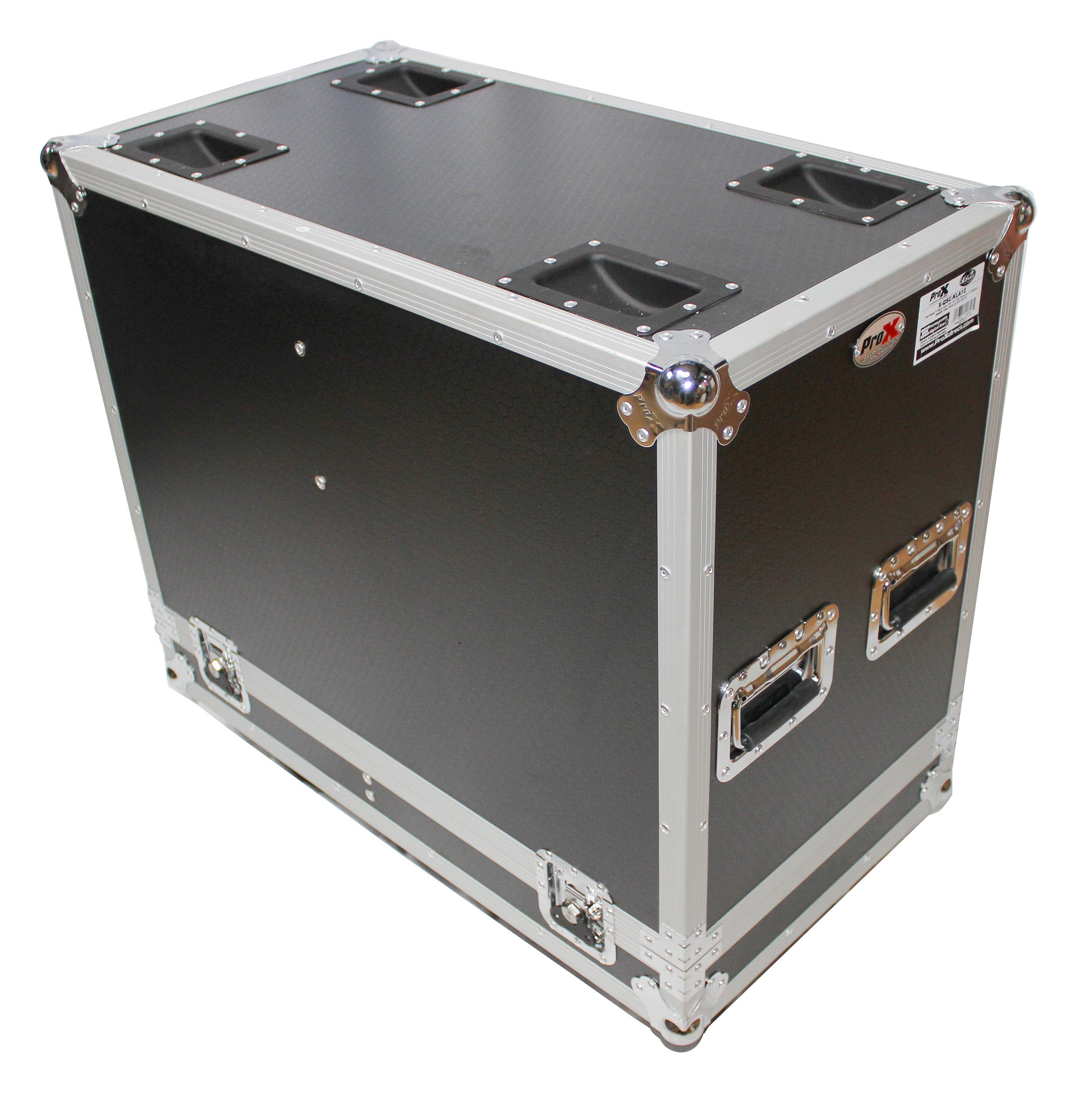 Pro X Flight-Road Case for 2 QSC KLA12 Speakers X-QSC-KLA12
