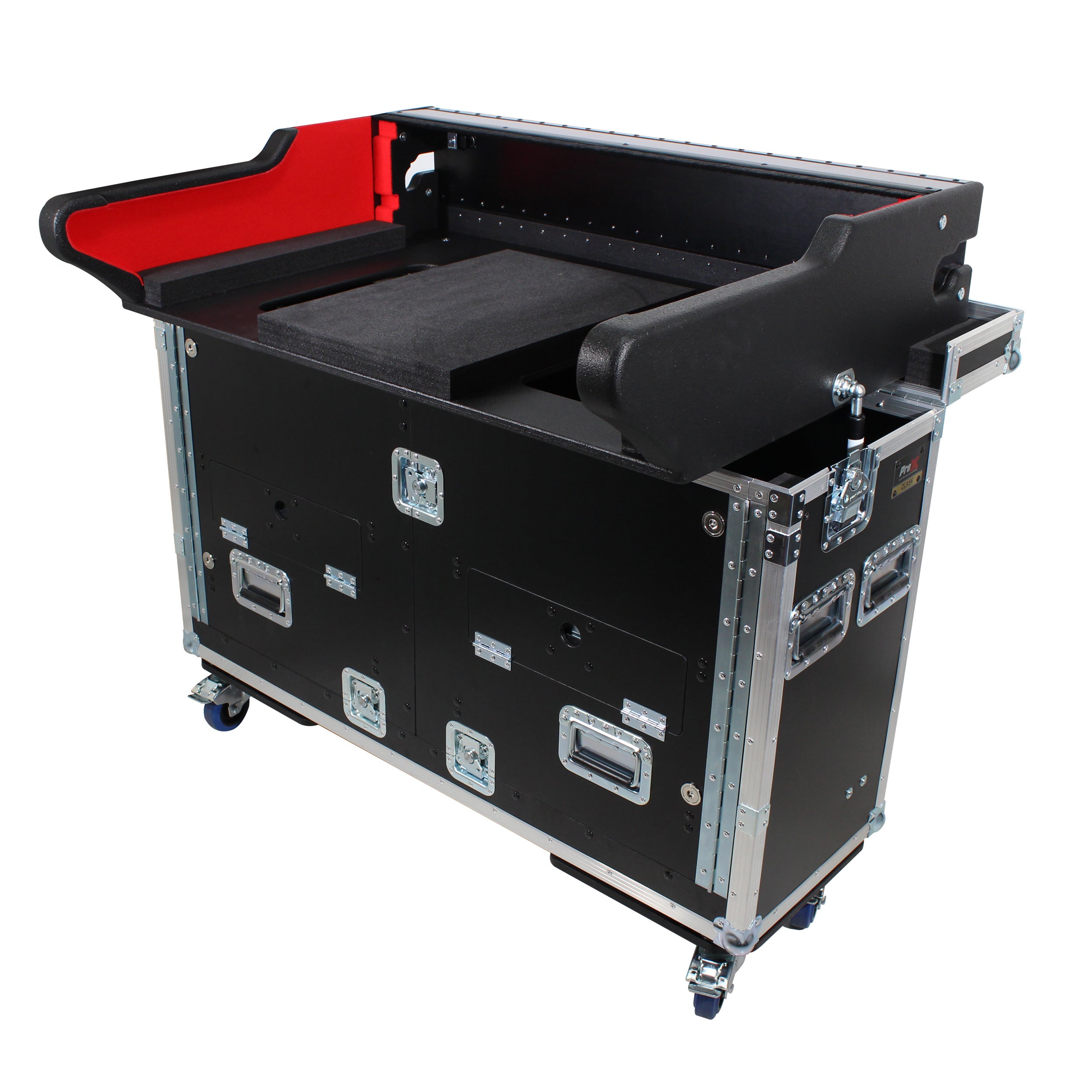 Pro X Flip-Ready Easy Retracting Case for Yamaha Console by ZCase XZF-YCL5 LMA