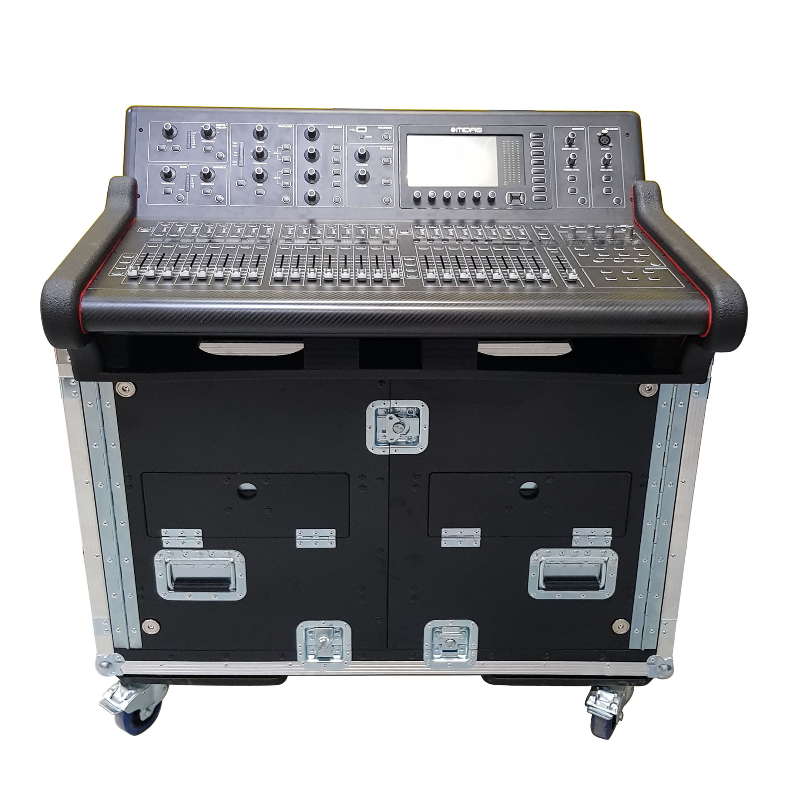 Pro X For MIDAS M32 Flip-Ready Hydraulic Console Easy Retracting Lifting Case by ZCASE XZF-MIDM32