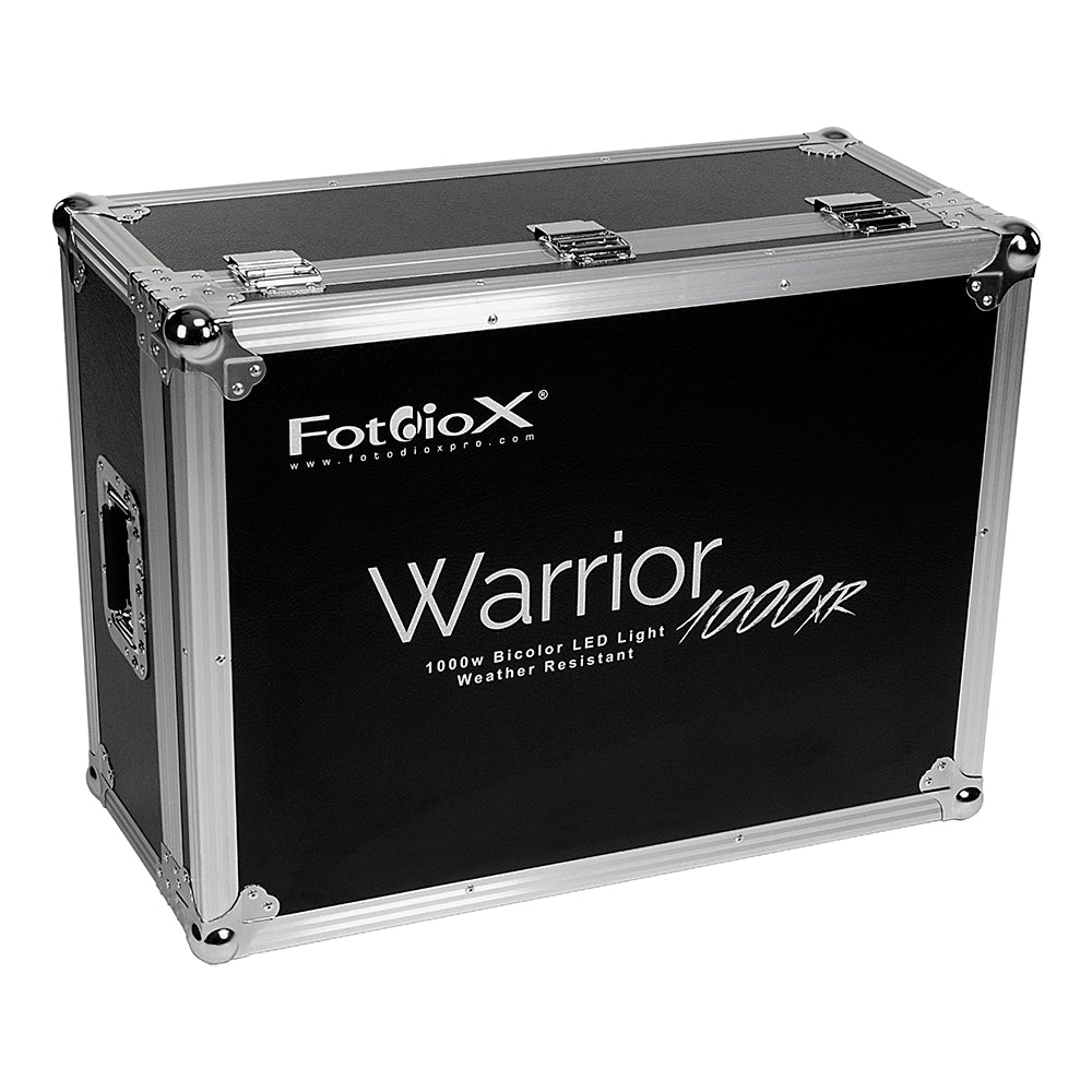 Fotodiox Pro Warrior 1000XR Weather Resistant, Bicolor LED Light Kit - High-Intensity 1000W Tungsten to Daylight Color (2700-6500k) LED Light Kit for Still and Video War1000XR-Light
