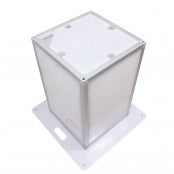 Pro X Lumo Stage Acrylic Pillar 6' Column Cube Section Display Pedestal and Base for LED DJ Stage Lighting Dance Floor XSA-PILLAR6FT