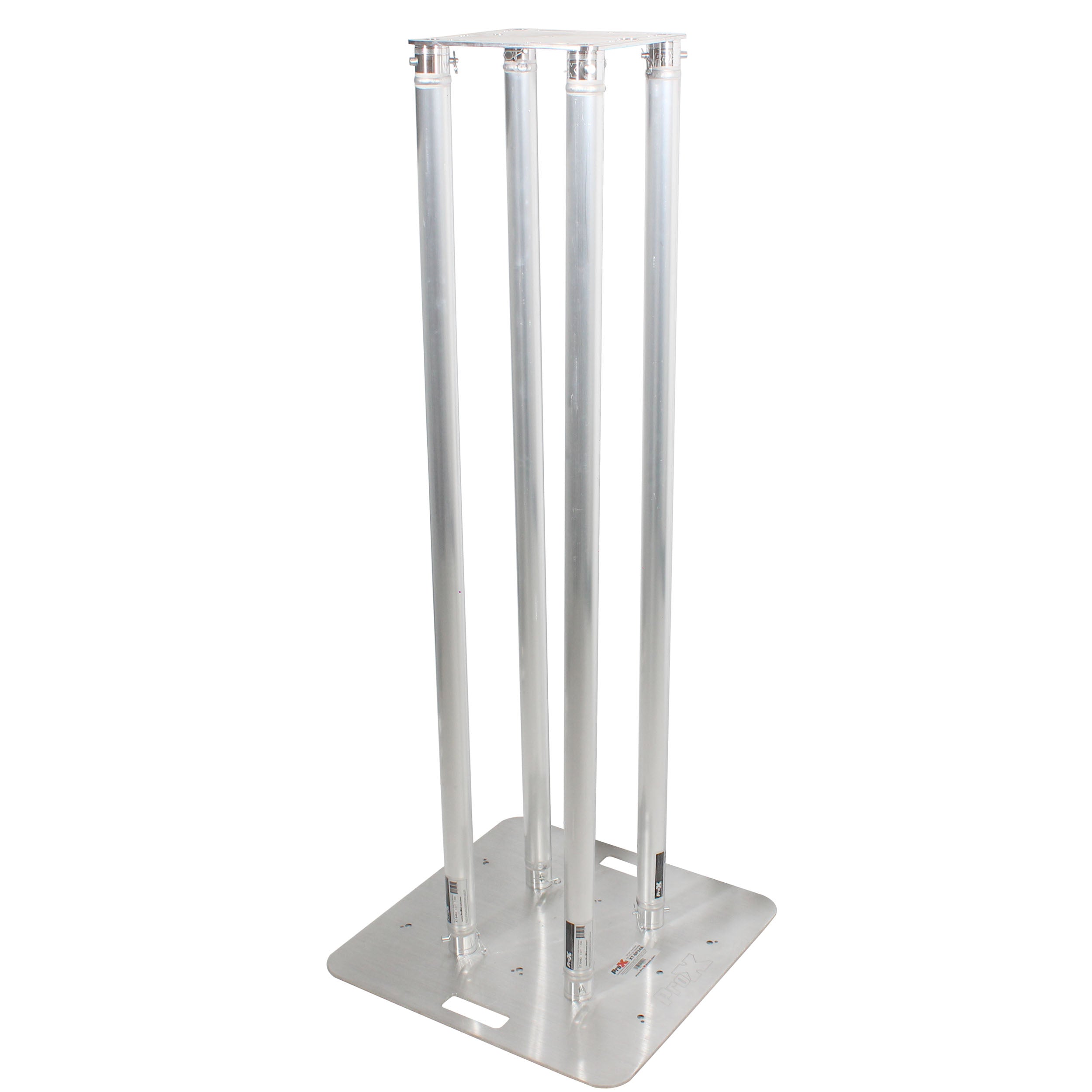 Pro X 4.92ft Totem Package Includes a 12in Top Plate, 24in Base Plate and Four 1.5m F31 Tubes W-White Scrim Cover XT-S4X492TOTEM
