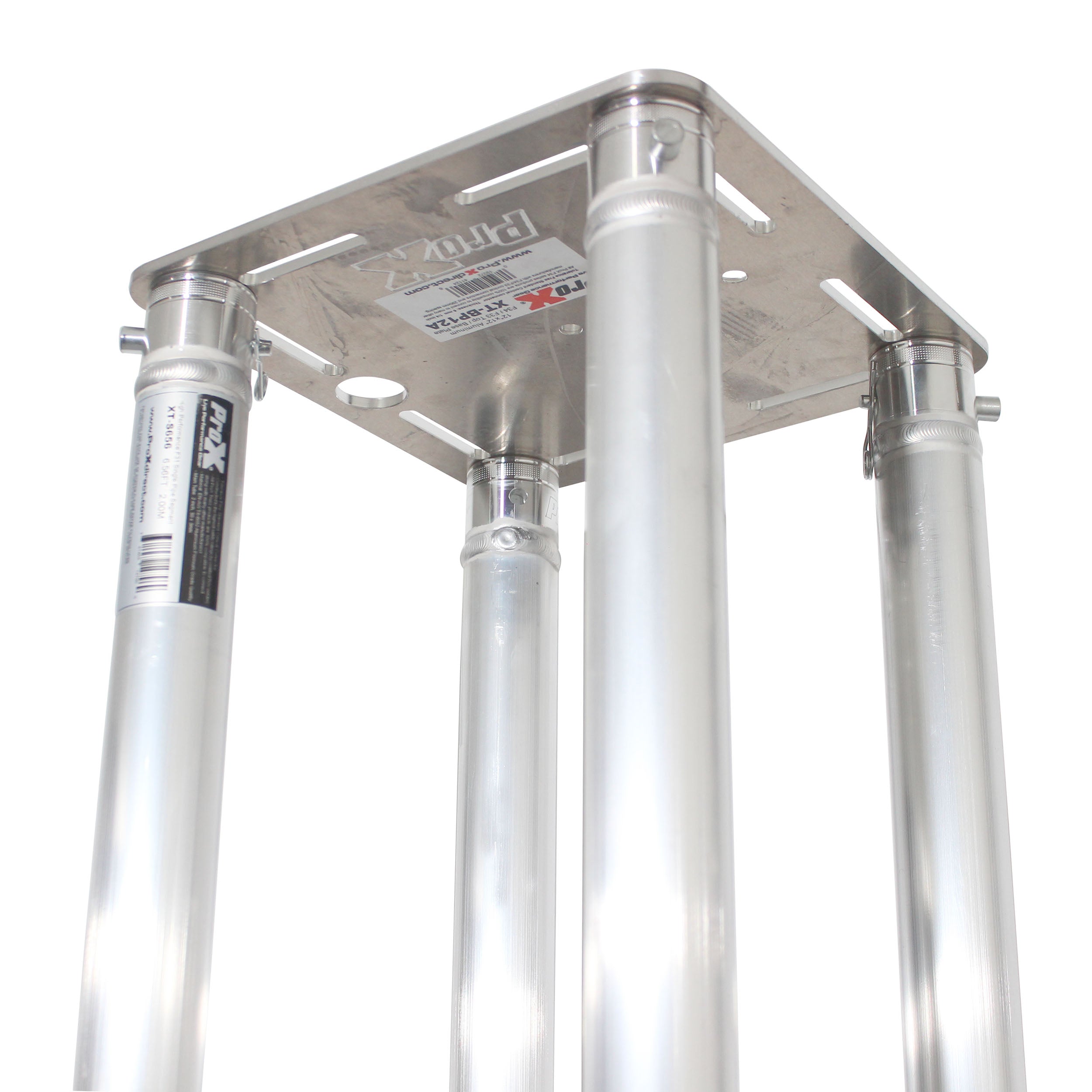 Pro X 8.20ft Totem Package Includes a 12in Top Plate, 30in Base Plate and Four 2.5m F31 Tubes W-White Scrim Cover XT-S4X820TOTEM