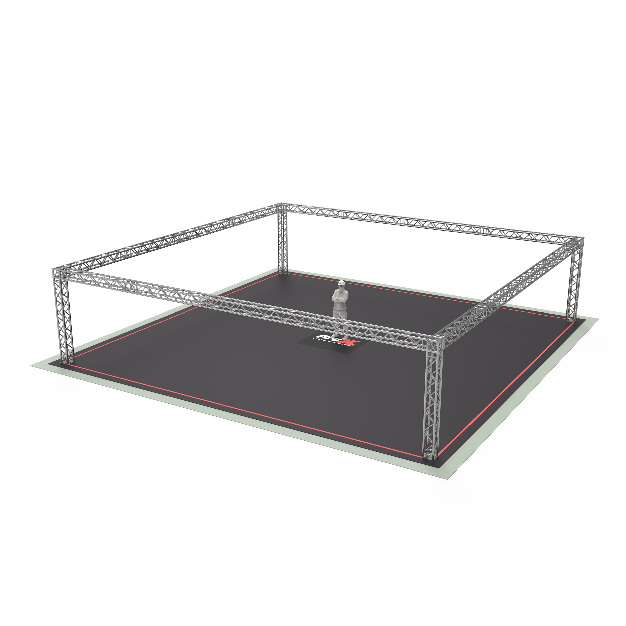 Pro X F34 Trade Show Display Booth Truss System – 40 x 20 x 9 Ft. XTP-40209