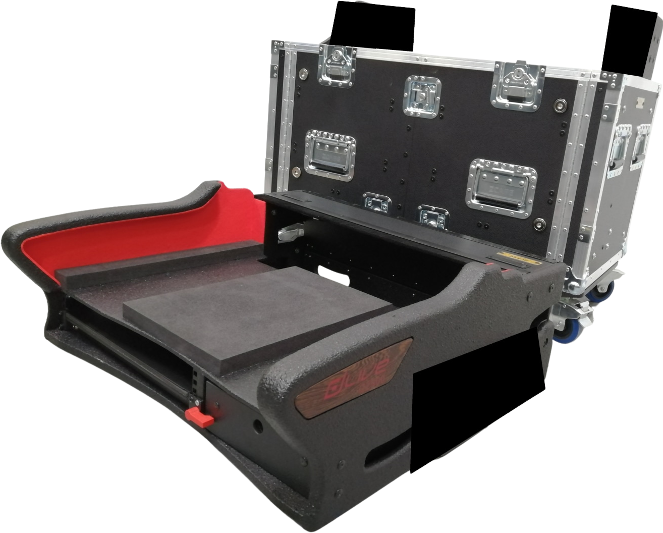 Pro X For Allen and Heath DLive C2500 Flip-Ready Hydraulic Console Easy Retracting Lifting 2U Rack Space Detachable Case by ZCASE XZF-AH-C2500 D 2U