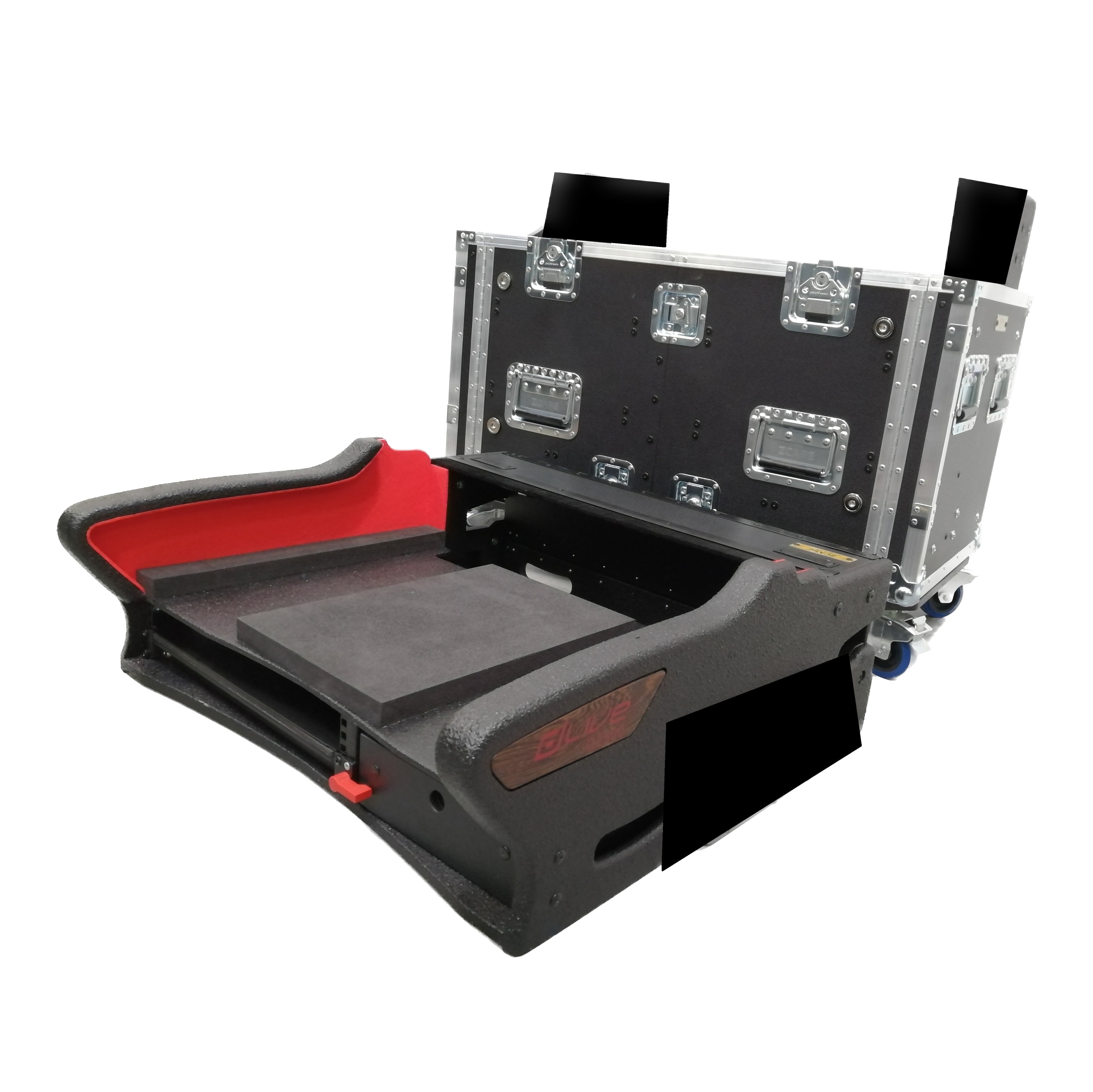 Pro X For Allen and Heath DLive C2500 Flip-Ready Hydraulic Console Easy Retracting Lifting Detachable Case by ZCASE XZF-AH-C2500 D