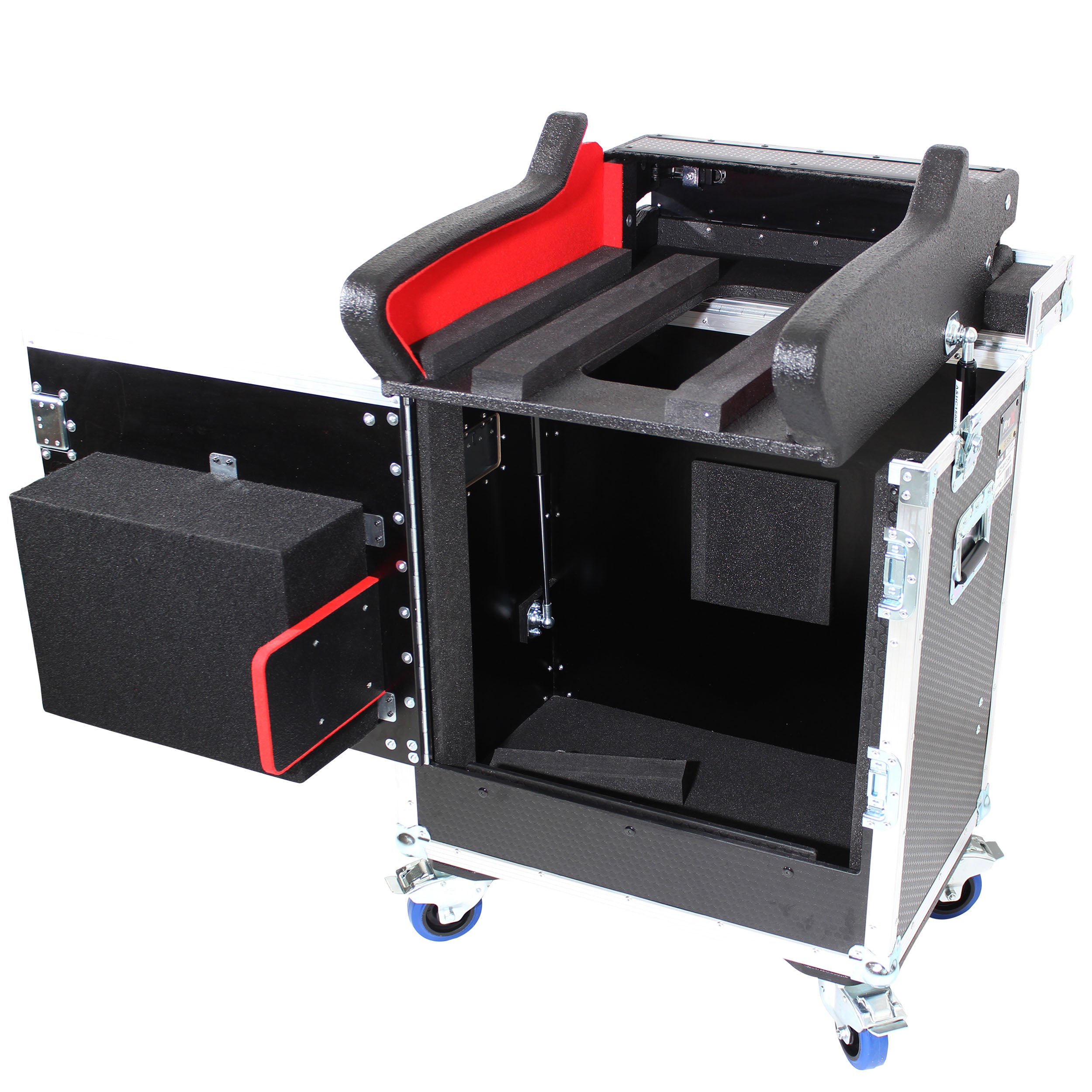 Pro X For Allen and Heath DLive C1500 Flip-Ready Hydraulic Console Easy Retracting Lifting Case by ZCASE XZF-AHC1500