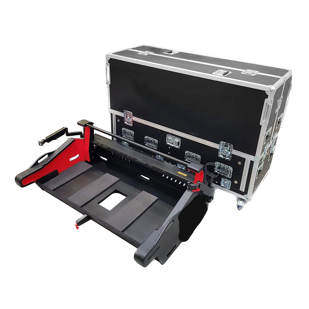 Pro X Flip-Ready Detachable Easy Retracting Hydraulic Lift Case With 2U for Digico SD5 Digital Mixing Console by ZCase® XZF-DIG-SD5 D 2U