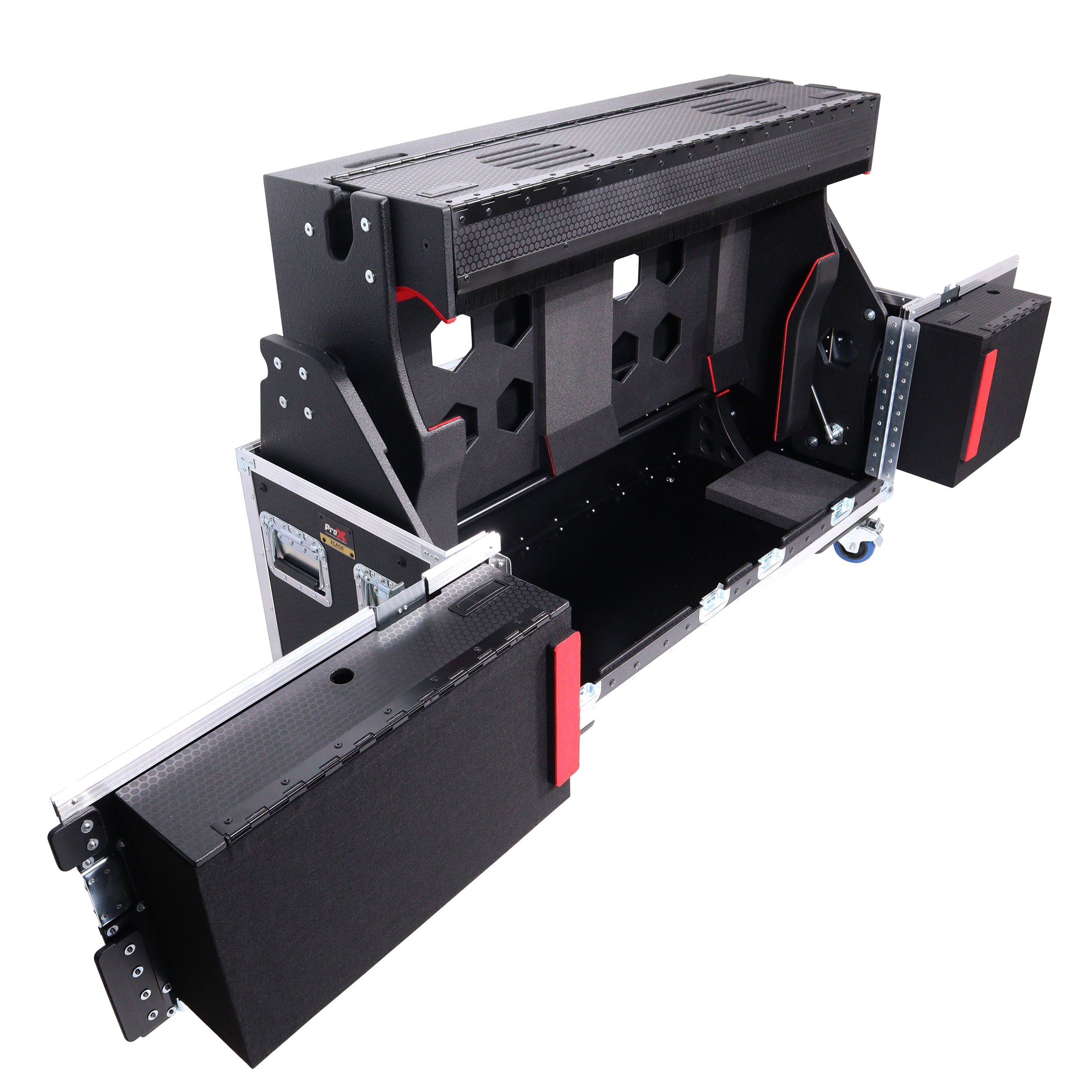 Pro X For MIDAS PRO2 Flip-Ready Hydraulic Console Easy Retracting Lifting Case by ZCASE XZF-MID-PRO2