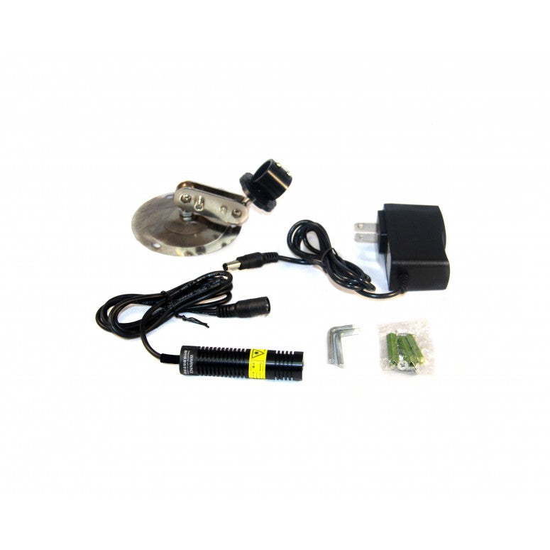 Froggys Fog Laser Swamp ‐ Individual Laser Module ‐ Red (Includes Laser, Power Supply and Mount)