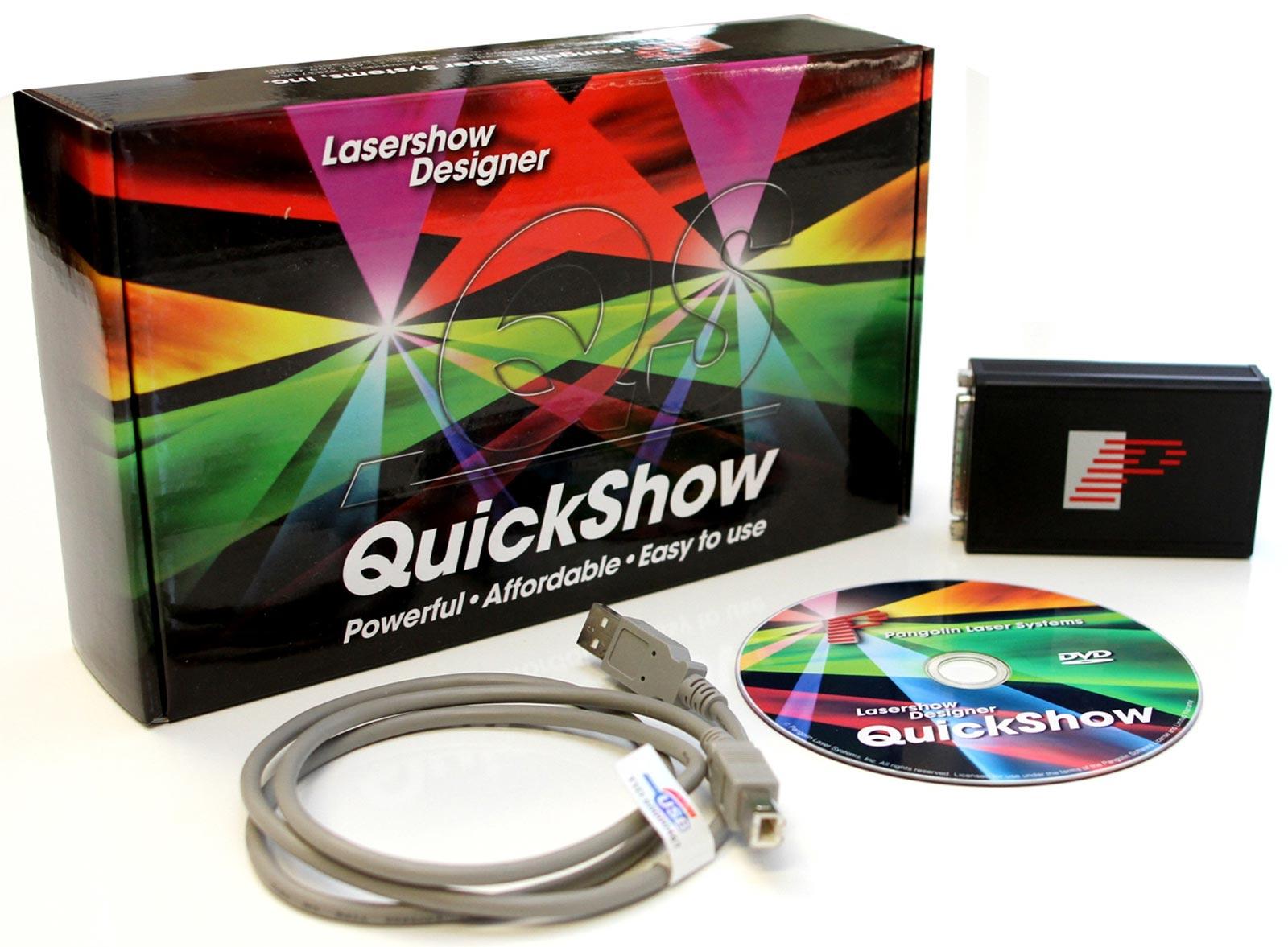 Pro X Pangolin QuickShow FB3 Control Software with ILDA Interface X-QUICKSHOWFB3