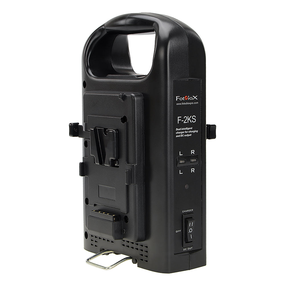 Fotodiox Dual Position Battery Charger Kit VB-CHST-F130Sx2